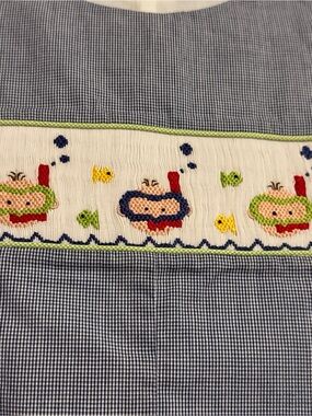 CASTLES & CROWNS BOYS 4 JOHN JOHN SMOCKED ROMPER